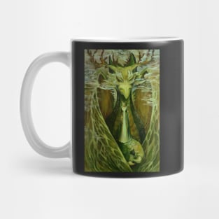 Soul of the Stone. Moldavite. The Queen of Dragons. Mug